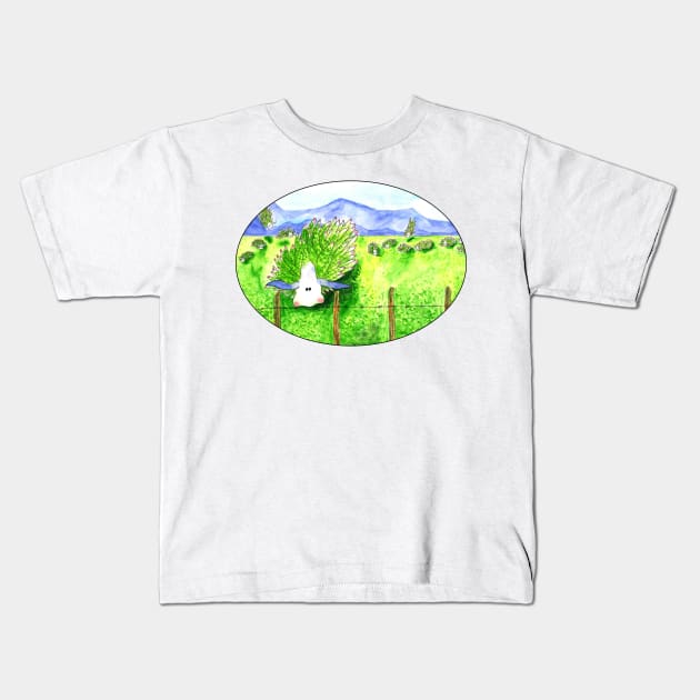 Lettuce Out Kids T-Shirt by jazmynmoon